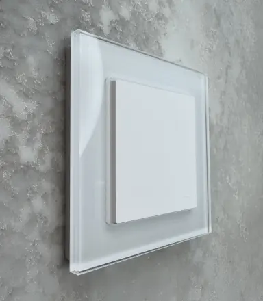Systeme AtlasDesign Nature Натуральное стекло, белый