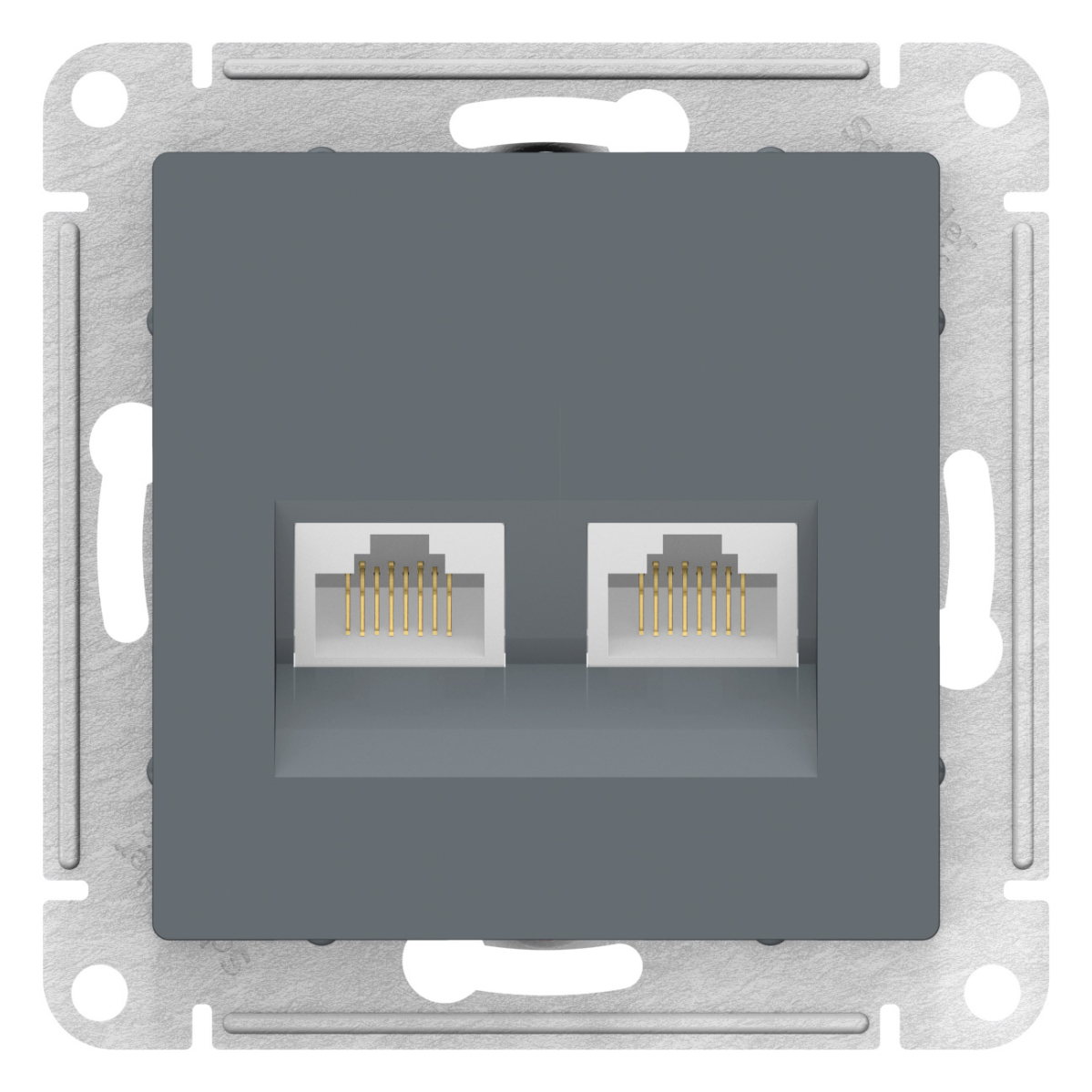 Atlasdesign грифель. ATLASDESIGN розетка двойная компьютерная rj45+rj45, кат.5e. Розетка ATLASDESIGN двойная компьютерная rj45+rj45 категория 5e механизм белый. Розетки Schneider Atlas Design грифель. Розетка Шнайдер ATLASDESIGN карбон.